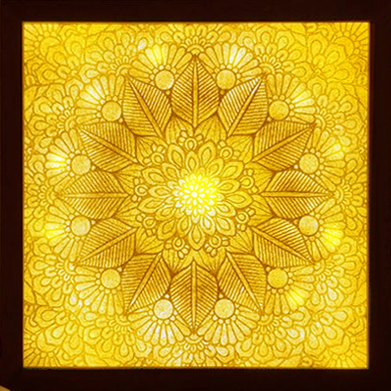 Tranh Mandala 68x68