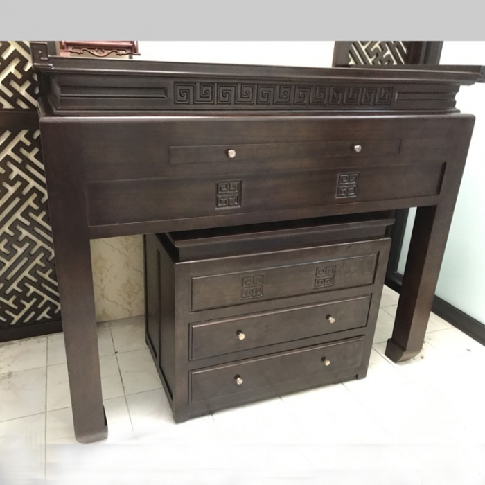 Bàn thờ án gian gỗ gụ hiện đại kích thước 153x69cm